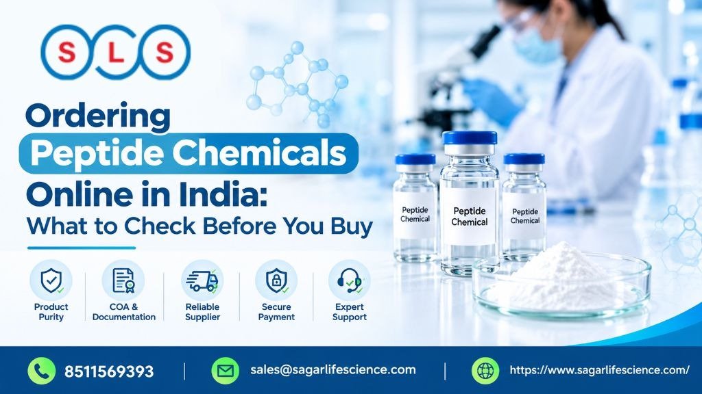 Ordering Peptide Chemicals Online in India: What to Check Before You Buy